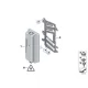 Genuine BMW Bracket, audio amplifier (65159136678)