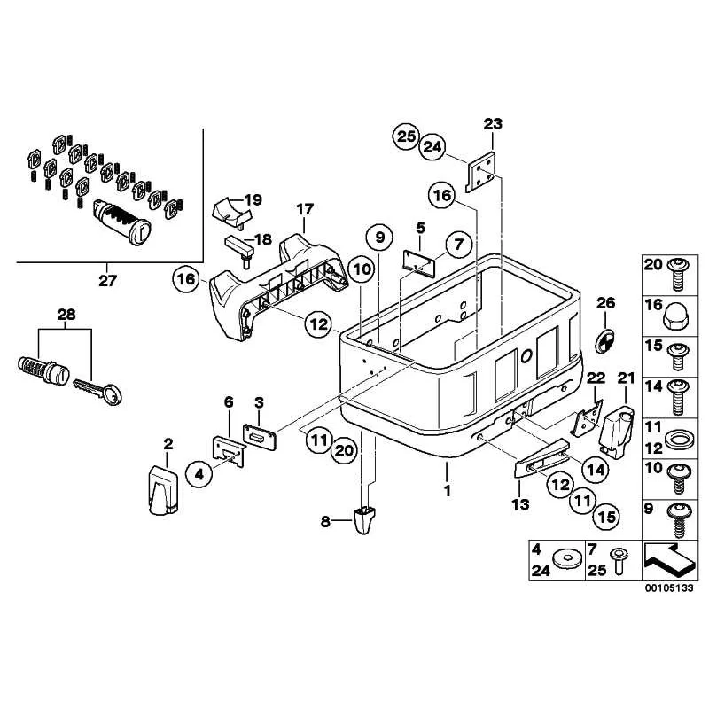 Original BMW Unterlage (71607668683)