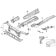 Genuine BMW FRONT LEFT ENGINE SUPPORT (41118234033)