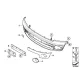 Genuine Mini Panel, bumper, primed, front (51112753995)