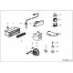 Genuine BMW INPUT UNIT ON-BOARD COMPUTER UNCODED (65818357685)