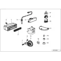 Genuine BMW INPUT UNIT ON-BOARD COMPUTER UNCODED (65818357685)