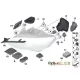 Genuine BMW Set, LED modules (63117263051)