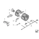 Genuine BMW Blower unit (64113453729)