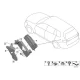 Genuine BMW Bracket RAM / LTE (65152449571)