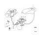 Genuine BMW Bracket ventilation valve (13901717023)