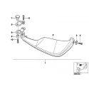Genuine BMW Countersunk screw (32717660005)