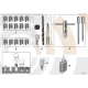 Genuine BMW Set, threaded inserts M6 (41002355973)