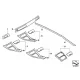 Genuine BMW Decor panel for centre console (51167967799)