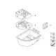 Genuine BMW Upper insertion shell (51477896107)