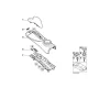 Genuine Mini Handbrake console (51167147192)