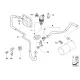 Genuine BMW Bracket ventilation valve (13901438017)