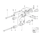Genuine BMW Supporting bracket (12311721866)