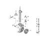 Original BMW Federbein vorn links (31316851333)