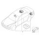 Genuine BMW INSTALLATION KIT ALARM SYSTEM (65732167750)