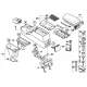 Genuine BMW Centre console (51163404787)