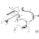 Genuine BMW wiring harness, engine trans. module (12537598048)