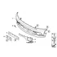 Genuine Mini Panel, bumper, primed, front (51117199869)