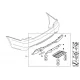 Genuine BMW Diffuser HP, primed (51122158322)