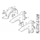 Genuine BMW Bracket, side panel column A (41353404484)