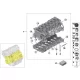 Genuine BMW Engine block with piston (11112295991)