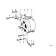 Genuine BMW Supporting bracket (12311257279)