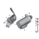 Genuine BMW Exchange starter motor (12412354701)