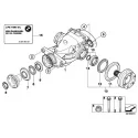 Original BMW Austausch Hinterachsgetriebe (33107539776)
