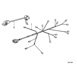 Genuine BMW ENGINE WIRING HARNESS DME (12511711212)