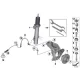Genuine Mini LEFT FRONT SPRING STRUT (31306858041)