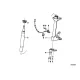 Genuine BMW LEFT FRONT SPRING STRUT (31312225307)