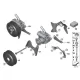 Genuine BMW Power steering pump (32411097149)