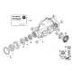 Original BMW Austausch Hinterachsgetriebe (33107602986)