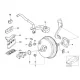 Original BMW Bremskraftverstärker (34332282193)