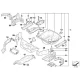 Genuine BMW Trunk floor (41127895619)