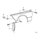 Genuine BMW 41351846695 - Side panel, front left