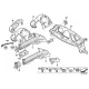 Genuine BMW FRONT RIGHT ENGINE SUPPORT (41117171462)