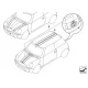 Оригинал Mini Декоративная полоса черн. (51140407144)