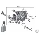 Original BMW Winkelgetriebe silber (33118530076)
