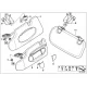 Genuine Mini Sun visor, lateral (51167135966)