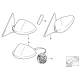 Genuine BMW RIGHT PRIMED EL.EXTER.HEATABLE MIRROR (51167893568)