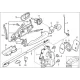 Genuine BMW Lock with code left (51217019973)