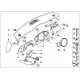Genuine BMW 51457055671 - Decor panel, I-panel painted, left