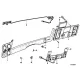 Genuine BMW Switch panel (64111366648)