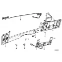 Genuine BMW Switch panel (64111366648)