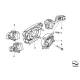Original BMW Schaltzentrum Lenksäule (61319204504)