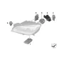 Genuine BMW LED module, cornering light, left (63117339023)