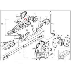 Genuine BMW Fillister-head screw (07119903040)