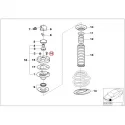 Genuine BMW Hex bolt (07119904143)