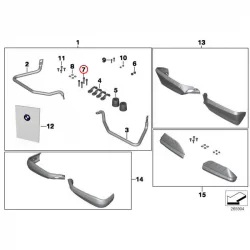 Original BMW ISA-Schraube (07129907373)
